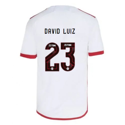 Flamengo David Luiz #23 Gostujuci Dres 2024-25 Kratak Rukav